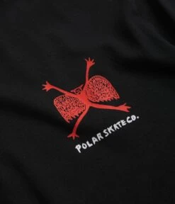 Polar Welcome To The New Age Long Sleeve T-Shirt - Black -Outlet The Street Set Store polar welcome to the new age long sleeve t shirt black 4