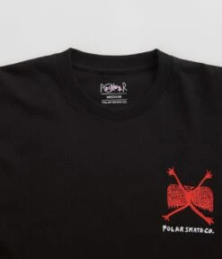 Polar Welcome To The New Age Long Sleeve T-Shirt - Black -Outlet The Street Set Store polar welcome to the new age long sleeve t shirt black 5