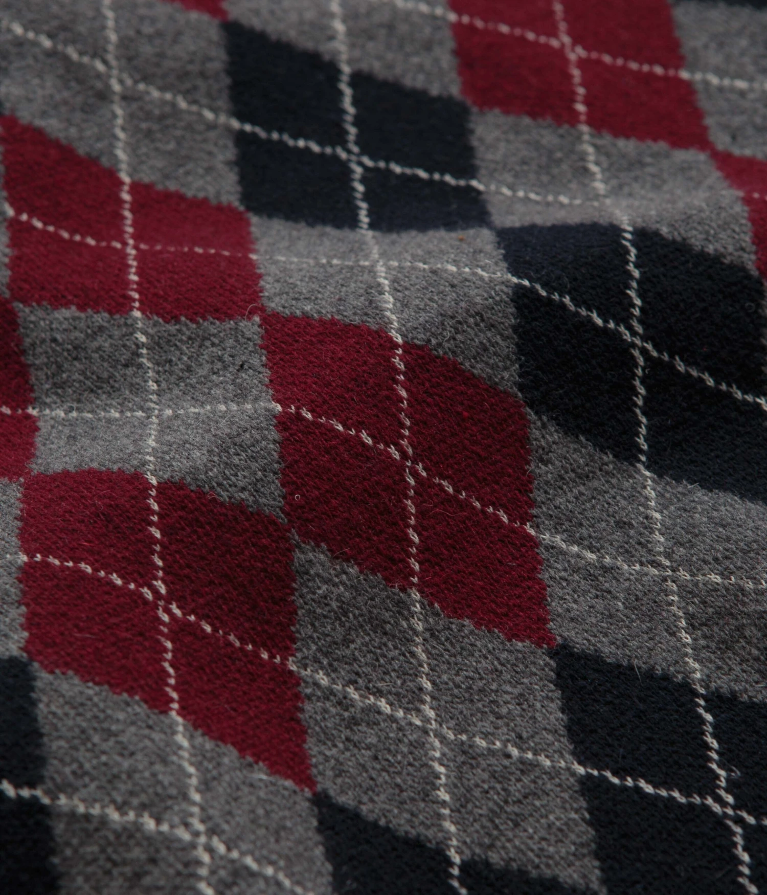 Pop Trading Company Burlington Knitted Spencer Vest - Charcoal / Multi 3 Pop Trading Company Burlington Knitted Spencer Vest - Charcoal / Multi - Image 3