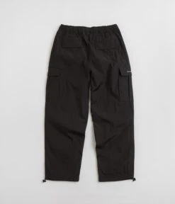 Pop Trading Company Cargo Track Pants - Black -Outlet The Street Set Store pop trading company cargo track pants black 3