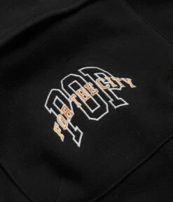 Pop Trading Company X FTC Cargo Sweatpants - Black -Outlet The Street Set Store pop trading company x ftc cargo sweatpants black 7