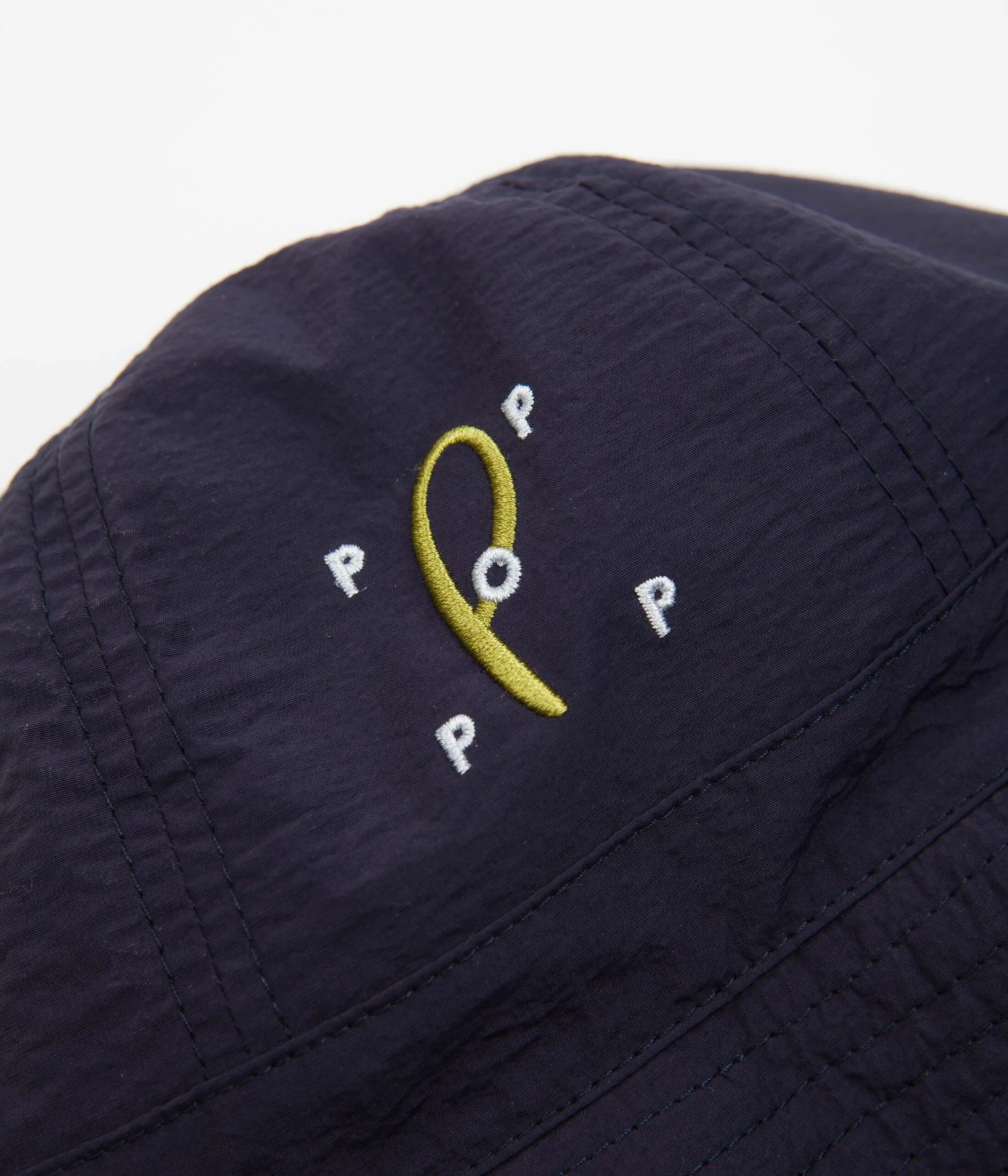 Pop Trading Company X Paul Smith Reversible Bucket Hat - Navy 2 Pop Trading Company X Paul Smith Reversible Bucket Hat - Navy - Image 2