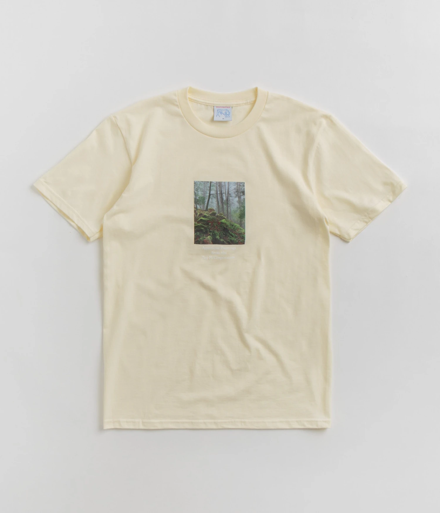 Sci-Fi Fantasy Forest T-Shirt - Natural 1 Sci-Fi Fantasy Forest T-Shirt - Natural