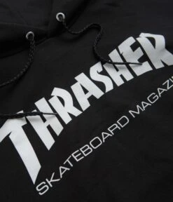 Thrasher Skate Mag Hoodie - Black -Outlet The Street Set Store thrasher skate mag hoodie black 3