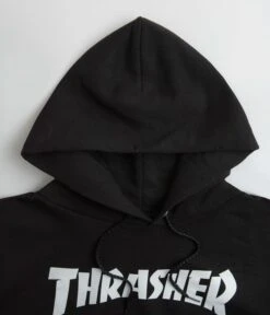 Thrasher Skate Mag Hoodie - Black -Outlet The Street Set Store thrasher skate mag hoodie black 4