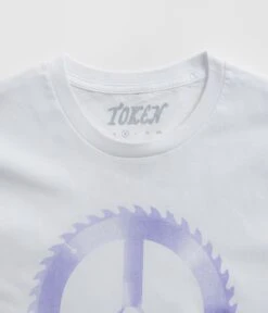 Token Saw Blade T-Shirt - White -Outlet The Street Set Store token saw blade t shirt white 3