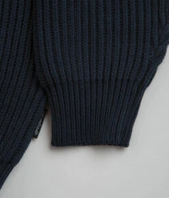 Yardsale Ripper Knit Zip Sweatshirt - Navy -Outlet The Street Set Store yardsale ripper knit zip sweatshirt navy 6