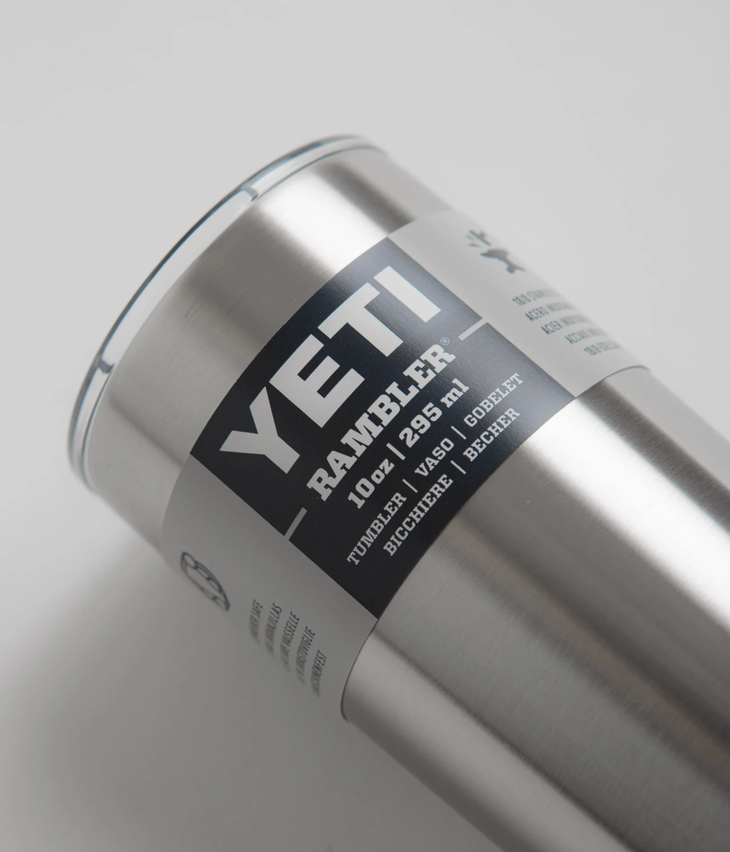Yeti Rambler Tumbler V2 10oz - Stainless Steel 2 Yeti Rambler Tumbler V2 10oz - Stainless Steel - Image 2