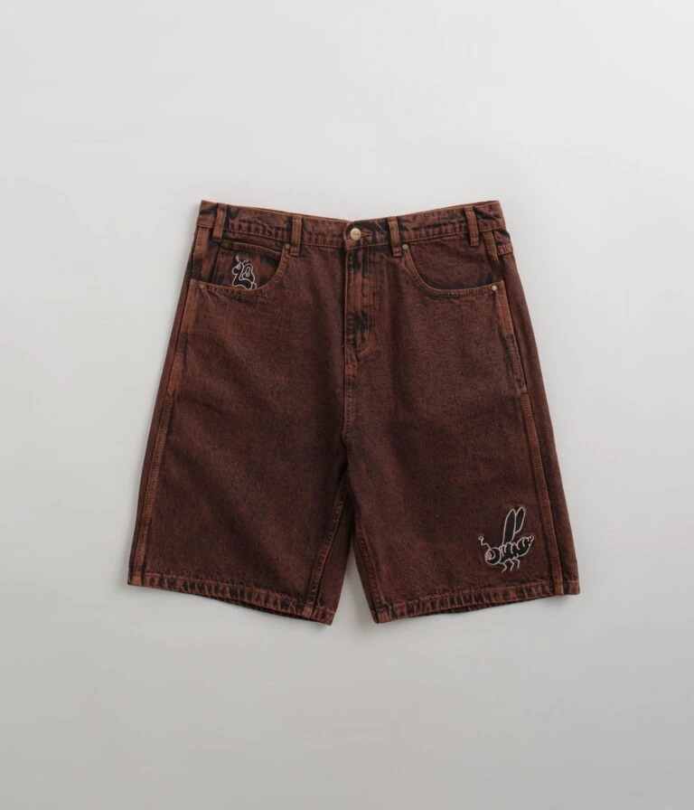 Outlet The Street Set Store -Outlet The Street Set Store butter goods critter baggy denim shorts brick 1 768x896 1